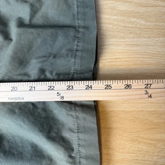 Banana Republic Olivia Palermo Jacket Women Olive Green Excellent Utility Cargo - Picture 9 of 13